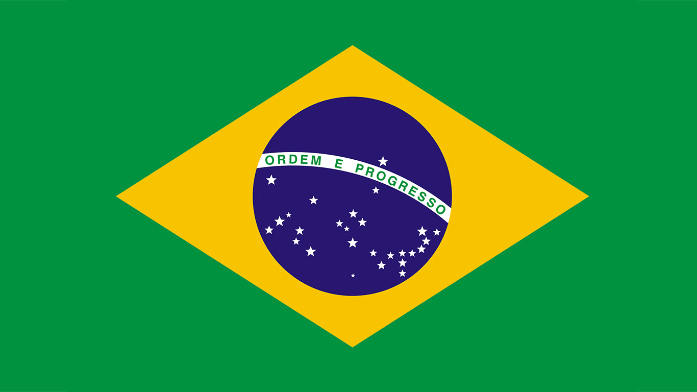 Portugiesisch (Brasilien) Flagge