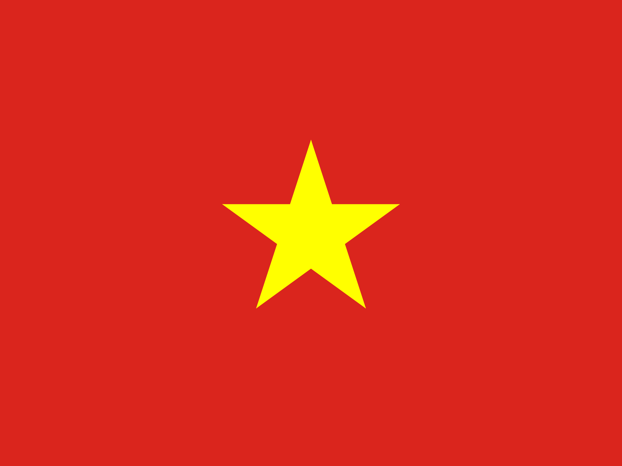 Vietnamesisch Flagge